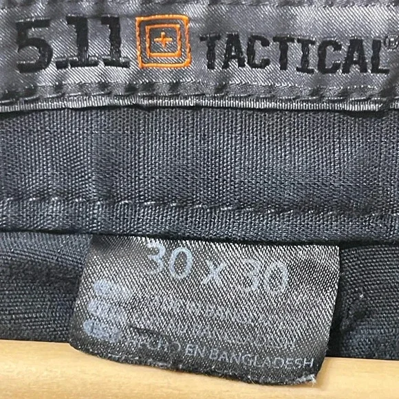5.11 STRYKE PANT - BLACK - SIZE 30 X 30 - Picture 3 of 5
